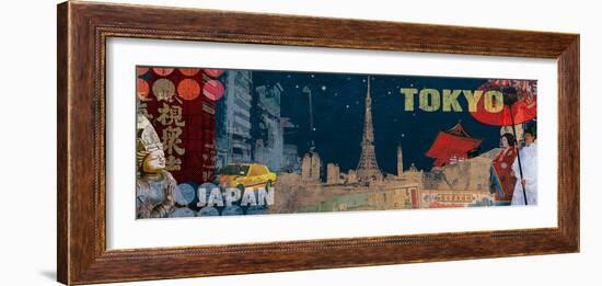 Tokyo Streets-Tom Frazier-Framed Giclee Print