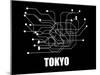 Tokyo Subway Map III-null-Mounted Art Print