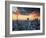 Tokyo Tower and Mt; Fuji from Shiodome, Tokyo, Japan-Jon Arnold-Framed Photographic Print