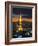 Tokyo Tower and Mt; Fuji from Shiodome, Tokyo, Japan-Jon Arnold-Framed Photographic Print