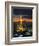 Tokyo Tower and Mt; Fuji from Shiodome, Tokyo, Japan-Jon Arnold-Framed Photographic Print