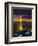 Tokyo Tower and Mt; Fuji from Shiodome, Tokyo, Japan-Jon Arnold-Framed Photographic Print