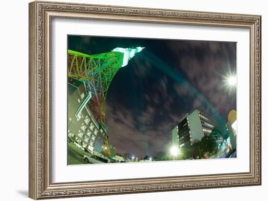 Tokyo Tower: St. Patrick's Day II-Takashi Kirita-Framed Art Print