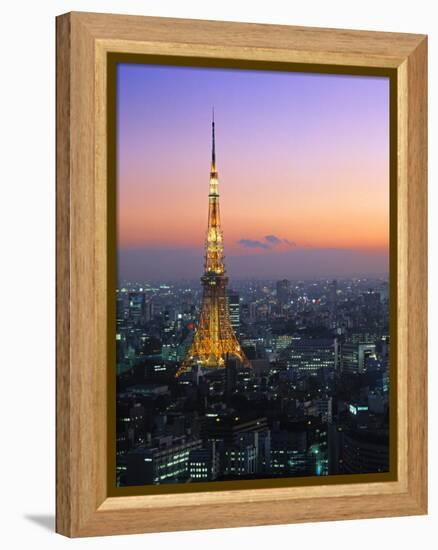 Tokyo Tower, Tokyo, Japan-Rex Butcher-Framed Premier Image Canvas