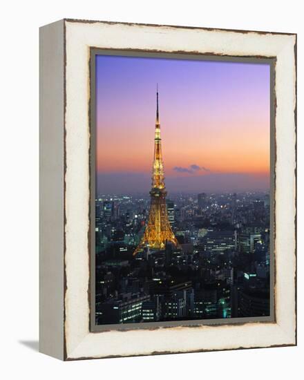 Tokyo Tower, Tokyo, Japan-Rex Butcher-Framed Premier Image Canvas