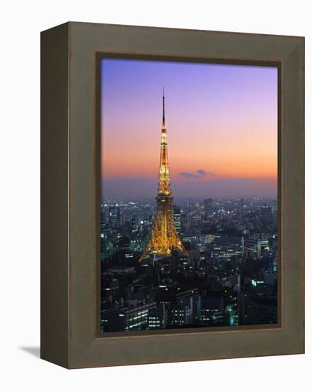 Tokyo Tower, Tokyo, Japan-Rex Butcher-Framed Premier Image Canvas