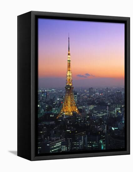 Tokyo Tower, Tokyo, Japan-Rex Butcher-Framed Premier Image Canvas