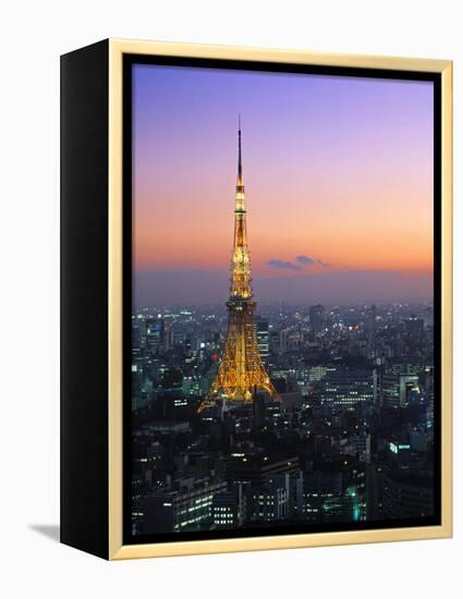 Tokyo Tower, Tokyo, Japan-Rex Butcher-Framed Premier Image Canvas