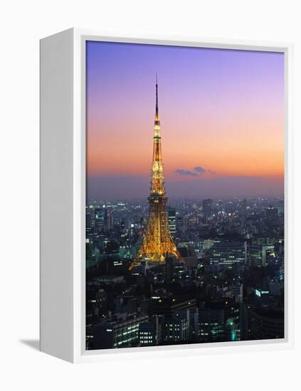 Tokyo Tower, Tokyo, Japan-Rex Butcher-Framed Premier Image Canvas