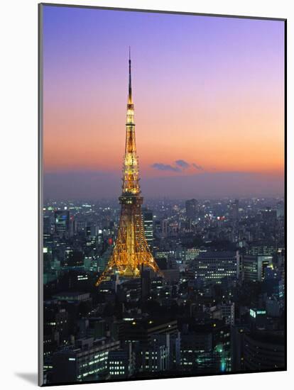 Tokyo Tower, Tokyo, Japan-Rex Butcher-Mounted Photographic Print