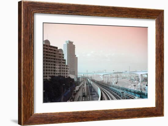 Tokyo Train Ride 3-NaxArt-Framed Art Print