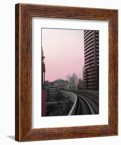 Tokyo Train Ride 6-NaxArt-Framed Premium Giclee Print