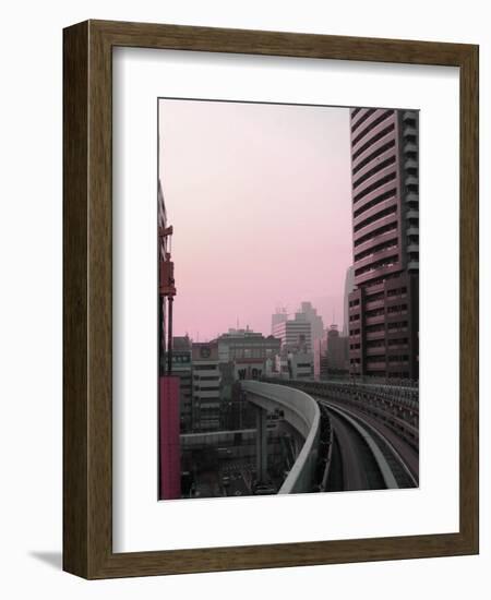 Tokyo Train Ride 6-NaxArt-Framed Art Print