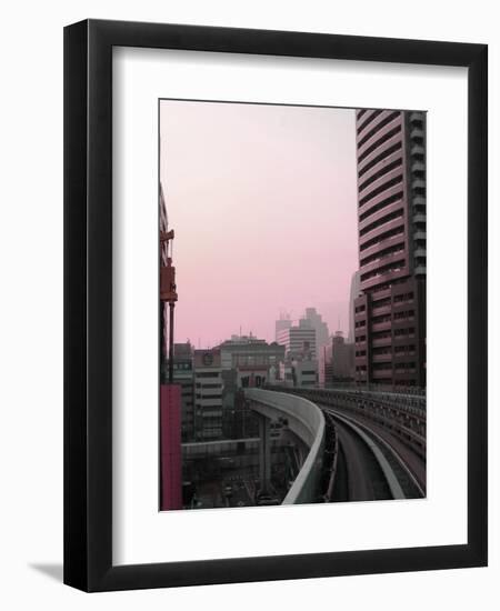 Tokyo Train Ride 6-NaxArt-Framed Art Print