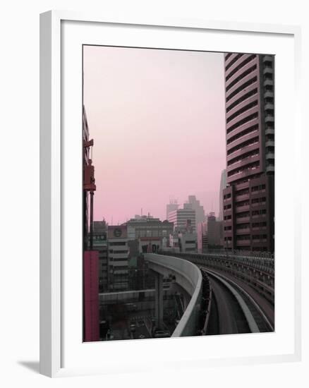 Tokyo Train Ride 6-NaxArt-Framed Art Print