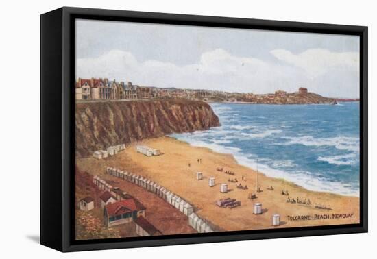 Tolcarne Beach, Newquay-Alfred Robert Quinton-Framed Premier Image Canvas