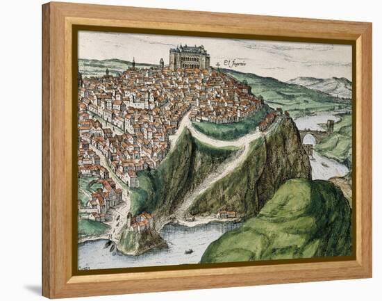 Toledo, 16th Century-Franz Hogenberg-Framed Premier Image Canvas