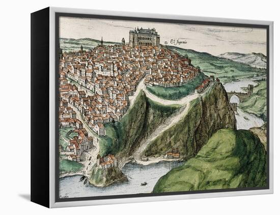 Toledo, 16th Century-Franz Hogenberg-Framed Premier Image Canvas