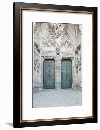 Toledo Cathedral Door, Toledo, Spain-Rob Tilley-Framed Photographic Print