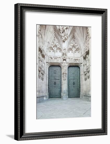 Toledo Cathedral Door, Toledo, Spain-Rob Tilley-Framed Photographic Print