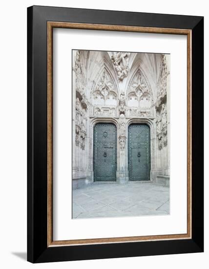 Toledo Cathedral Door, Toledo, Spain-Rob Tilley-Framed Photographic Print