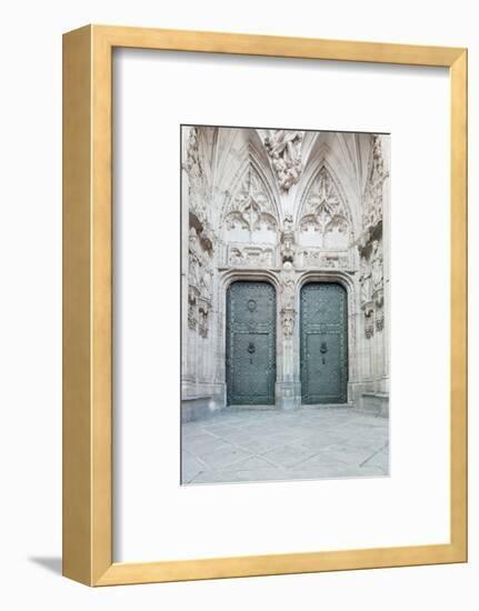 Toledo Cathedral Door, Toledo, Spain-Rob Tilley-Framed Photographic Print