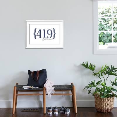 Toledo Ohio 419 Area Code Blue Art Print Lantern Press Art Com Toledo Ohio 419 Area Code Blue Art Print Lantern Press Art Com