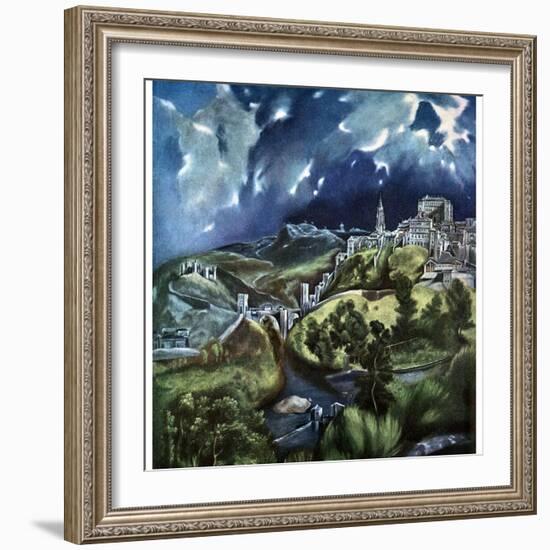 Toledo, Spain, 1597-1599-El Greco-Framed Giclee Print