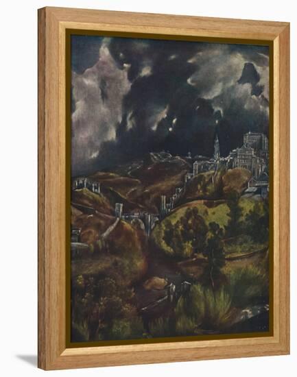 'Toledo', (View of Toledo), 1599-1600, (1938)-El Greco-Framed Premier Image Canvas