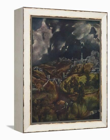 'Toledo', (View of Toledo), 1599-1600, (1938)-El Greco-Framed Premier Image Canvas