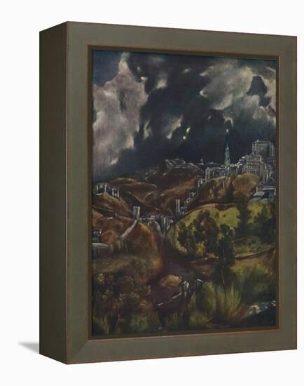 'Toledo', (View of Toledo), 1599-1600, (1938)-El Greco-Framed Premier Image Canvas