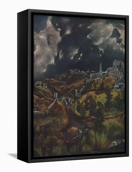 'Toledo', (View of Toledo), 1599-1600, (1938)-El Greco-Framed Premier Image Canvas