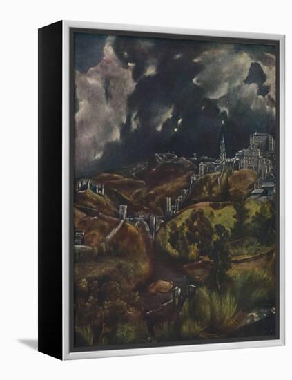 'Toledo', (View of Toledo), 1599-1600, (1938)-El Greco-Framed Premier Image Canvas