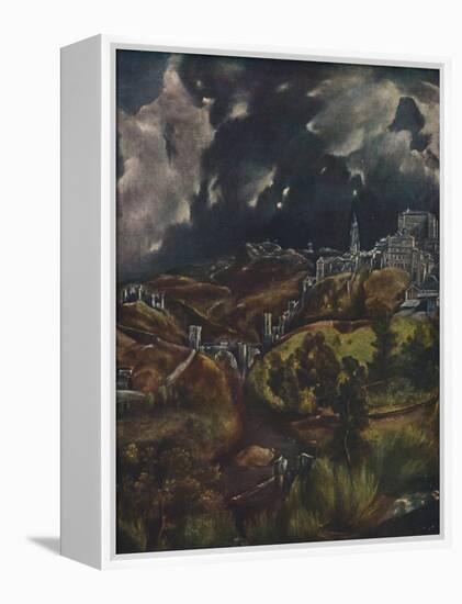 'Toledo', (View of Toledo), 1599-1600, (1938)-El Greco-Framed Premier Image Canvas