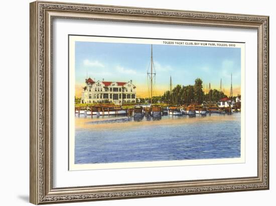 Toledo Yacht Club-null-Framed Art Print