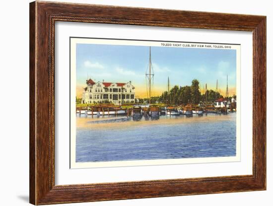 Toledo Yacht Club-null-Framed Art Print