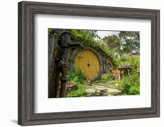 Tolkien Village New Zealand-null-Framed Art Print