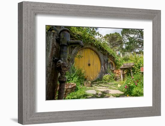 Tolkien Village New Zealand-null-Framed Art Print