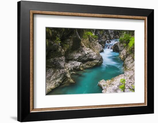 Tolminka River, Tolmin Gorges, Triglav National Park (Triglavski Narodni Park), Slovenia, Europe-Matthew Williams-Ellis-Framed Photographic Print