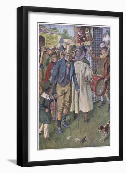 Tom and Benjy at the Fair-Harold Copping-Framed Giclee Print