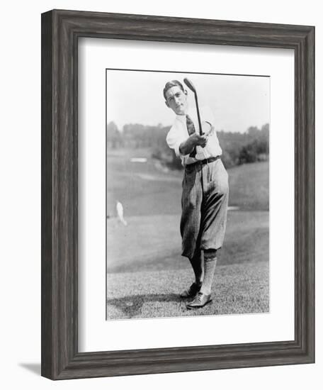 Tom Armour US Tour Golf Champion Photograph-Lantern Press-Framed Art Print