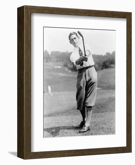 Tom Armour US Tour Golf Champion Photograph-Lantern Press-Framed Art Print