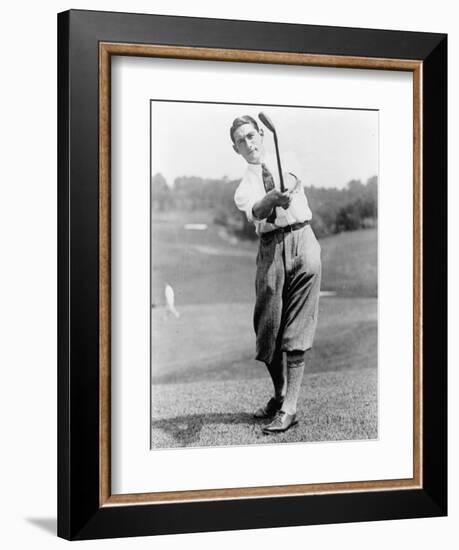 Tom Armour US Tour Golf Champion Photograph-Lantern Press-Framed Art Print