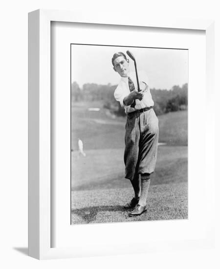 Tom Armour US Tour Golf Champion Photograph-Lantern Press-Framed Art Print