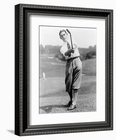 Tom Armour US Tour Golf Champion Photograph-Lantern Press-Framed Art Print