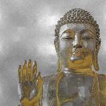 Silver and Gold Buddha-Tom Bray-Mounted Art Print