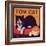 Tom Cat Brand - Orosi, California - Citrus Crate Label-Lantern Press-Framed Art Print