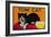 Tom Cat Lemon Label - Orosi, CA-Lantern Press-Framed Art Print