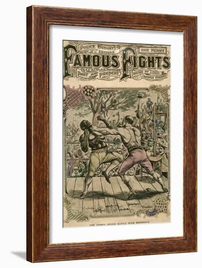 Tom Cribb's Second Battle with Molineaux, 1811-null-Framed Giclee Print