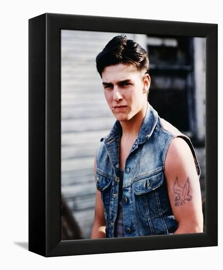 Tom Cruise, The Outsiders (1983)-null-Framed Stretched Canvas